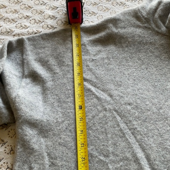 Nordstrom Cashmere Hoodie Women XL Grey - Picture 6 of 7